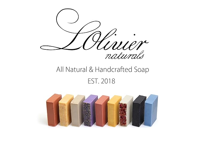 (2 Pack) Activated Charcoal Bar Soap with Tea Tree and Shea butter- All Natural Bar Soap - Handmade Soap - Made in Canada