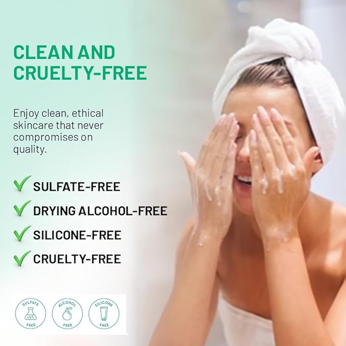 SKIN SPA - Exfoliating Face Wash Scrub, Aloe Vera 8 Oz - Exfoliates and Removes Dead Skin- Made with Pumice, Infused with Hyaluronic Acid, Amino Acids, Comfrey Extract, Retinol Vitamin A, C, E