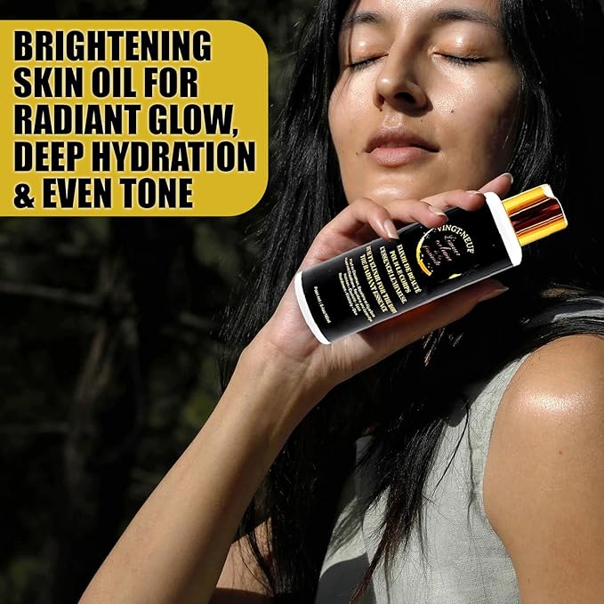 (29 Beauty Elixir – Glutathione Face & Body Oil | Brightening Skin Oil Deep Hydration & Even Tone | With Squalane, Jojoba, Argan & Carrot Oil | Vegan, Lightweight, Non-Greasy (160ml)