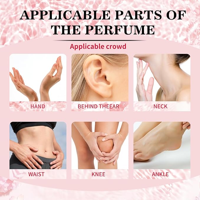 Pheromone Perfume for Women – Roll-On Travel Size Rollerball Fragrance – Long-Lasting Clean Scent with Essential Oils – 0.34 Fl Oz (10ml) (Velvet Bloom)