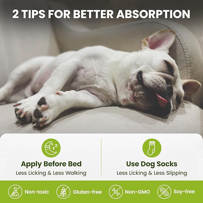 (7.1 oz / 200 g) Lick-Safe Dog Paw & Nose Balm with Coconut Oil | All-Natural Paw Cream & Wax for Dry, Cracked Pads & Snouts| Paw Moisturizer & Soother, Nose Butter for Bulldogs| Horse Hoof Care