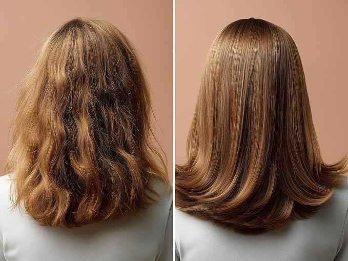 GK HAIR Vegan Keratin Hair oil Anti frizz Hair Serum-1.69 Fl Oz 100% Organic Argan Oil Hydrating Strength Shine Dry Damaged Repair and shine Moistures Nourishment & Weightless Styling All Hair Types