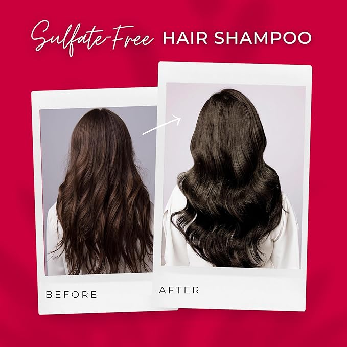 Naturals Shampoo - Citrus Rose Scent is a sulfate-free, vegan, and organic shampoo that deeply moisturizes and nourishes all hair types, including color-treated hair