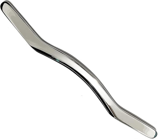 Gua sha Tool gua sha Stainless Steel iastm Tool Gussha Massage Tool Muscle Scraping Tool for Soft Tissue Therapy and Reduce Arms,Back, Legs, Neck Muscle Pain(L)…