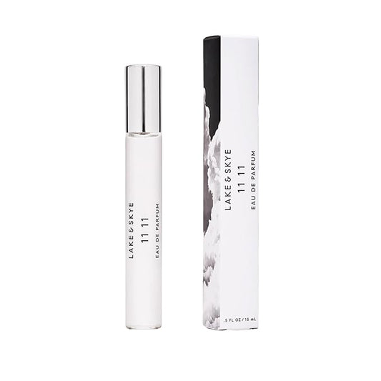 Lake & Skye 11 11 Eau de Parfum Travel Spray, Long Lasting Fragrance, 0.5 fl oz (15 ml) - Sheer & Uplifting Scent