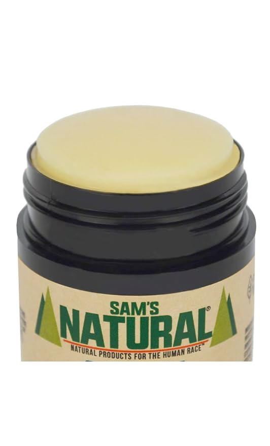 Sam’s Natural Deodorant - Tobacco - Holiday Gifts - Stocking Stuffers - Aluminum Free DEO - No phthalates, parabens, sulfates, or dyes - For Men, Women, Unisex - Vegan, Cruelty Free - 3 oz