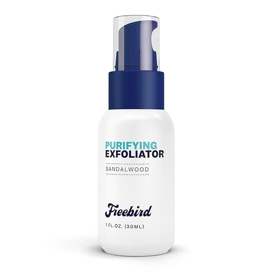 Freebird Scalp Exfoliator - 30mL Purifying Scalp Exfoliator, Soothes & Prepares Skin for Close Shave, Anti-Pore Clogging, Sensitive Skin Friendly, Paraben Free, Travel Size, Nourishing Daily Cleanser