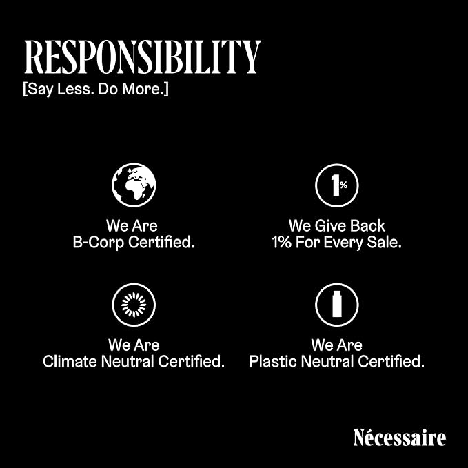 Nécessaire Body Essentials Set – Travel-Size Body Wash, Body Lotion + Deodorant | For Women + Men | Dermatologist-Tested. Hypoallergenic | Aluminum-Free Deodorant (Santal)