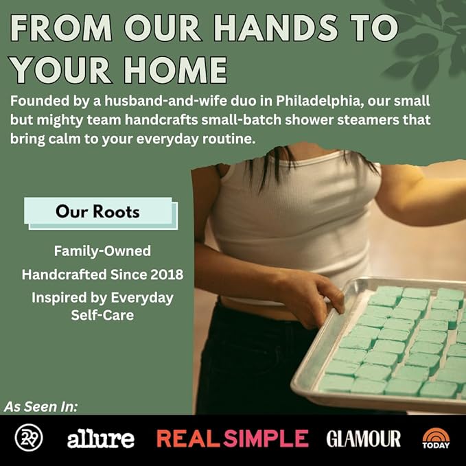 Shower Steamers Aromatherapy Variety Pack - Shower Bombs Made in The USA - Aromatherapy Bath Gifts for Women - Back to School Gift - Shower Tablets Mothers Day Gift (Seasonal Variety Pack)