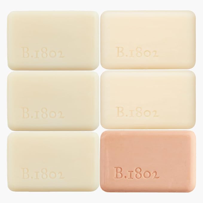 Beekman 1802 Goat Milk Bar Soap Gift Set - 9 oz - Nourishes, Moisturizes & Hydrates - 100% Vegetable Soap with Lactic Acid - Good for Sensitive Skin - Cruelty Free - Gift Box Included