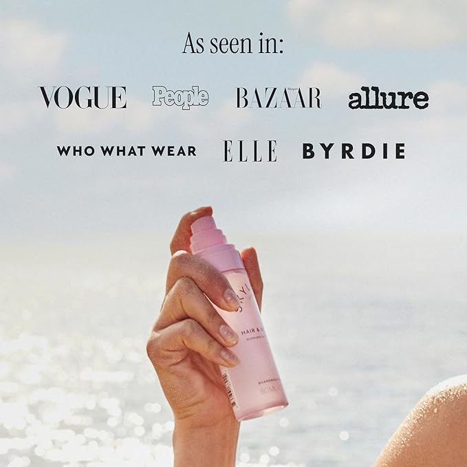 Skylar Boardwalk Delight Hair & Body Mist | Hypoallergenic & Clean Fragrance | Vegan, Cruelty Free, and Safe For Sensitive Skin | 80 ML, 2.7 Fl Oz