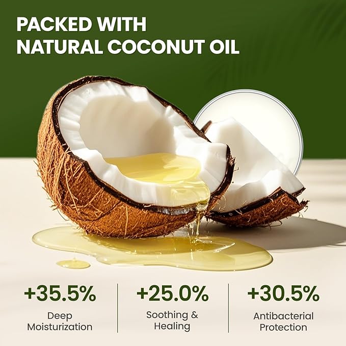 (7.1 oz / 200 g) Lick-Safe Dog Paw & Nose Balm with Coconut Oil | All-Natural Paw Cream & Wax for Dry, Cracked Pads & Snouts| Paw Moisturizer & Soother, Nose Butter for Bulldogs| Horse Hoof Care