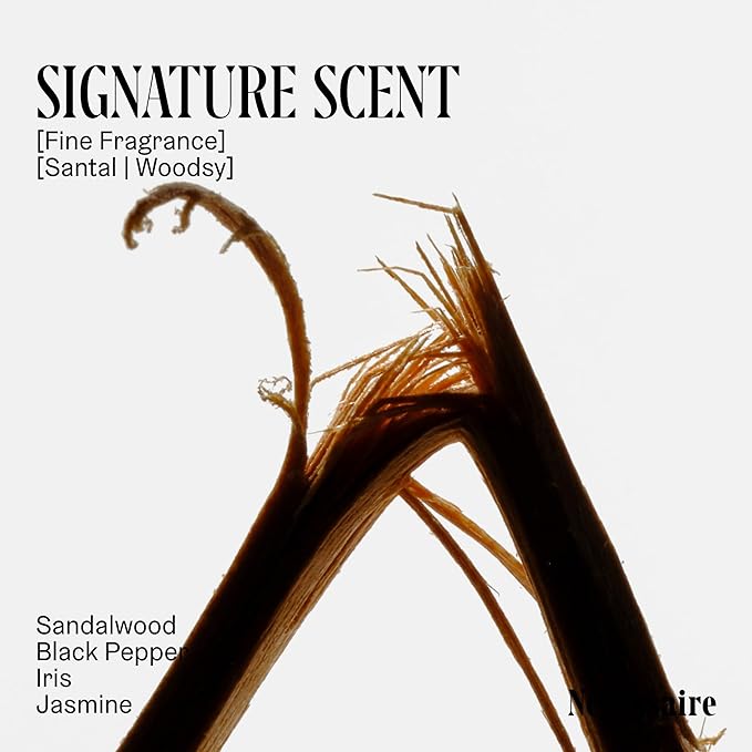 Nécessaire Body Essentials Set – Travel-Size Body Wash, Body Lotion + Deodorant | For Women + Men | Dermatologist-Tested. Hypoallergenic | Aluminum-Free Deodorant (Santal)