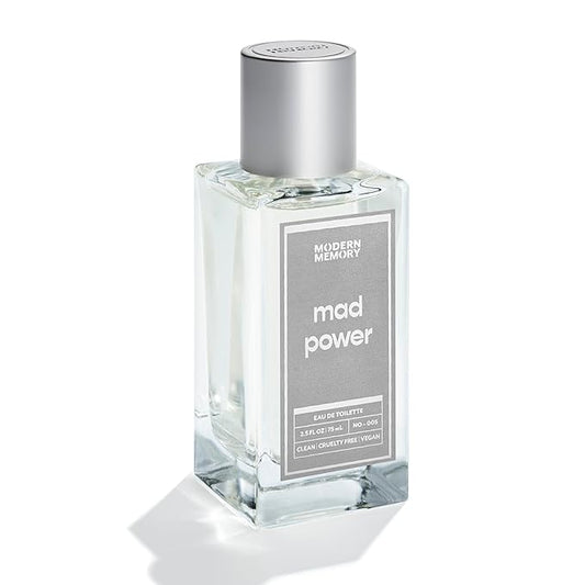 Modern Memory Mad Power Eau de Toilette for Men, 2.5 fl oz - Notes of Lemon, Black Pepper & Patchouli
