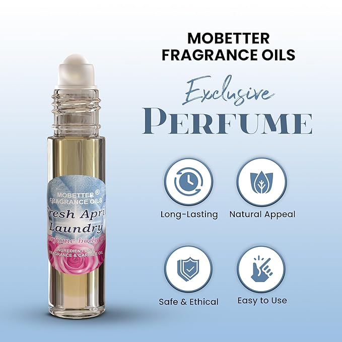 MOBETTER FRAGRANCE OILS Fresh April Laundry Perfume Body Oil