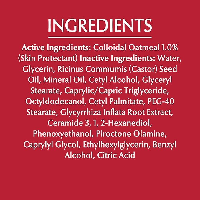 Eucerin Eczema Relief Body Cream, Eczema Cream with Colloidal Oatmeal, Ceramide-3 and Licorice Root Extract, 14 Oz Tube