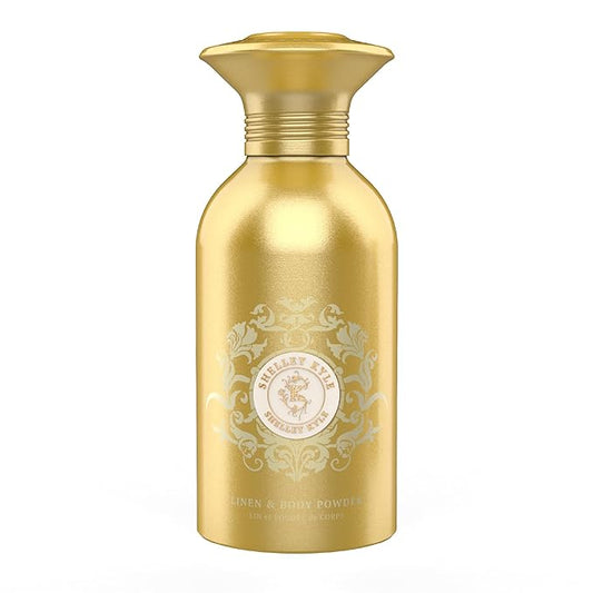 Talc-Free Body Powder for Women for Daily Use and After Bath - Shelley Kyle Signature 365 g (Puff not Included)