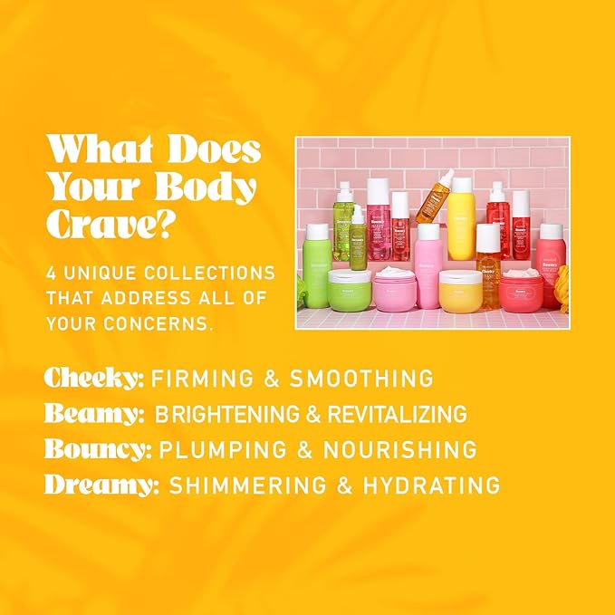 NATURE WELL Cheeky Firming Body Oil & Body Cream Bundle, Luxuriously Glowy, Fast-Absorbing, Designed to Nourish, Firm & Smooth Skin, Scented with Pistachio, Almond, Coconut, & Salted Caramel