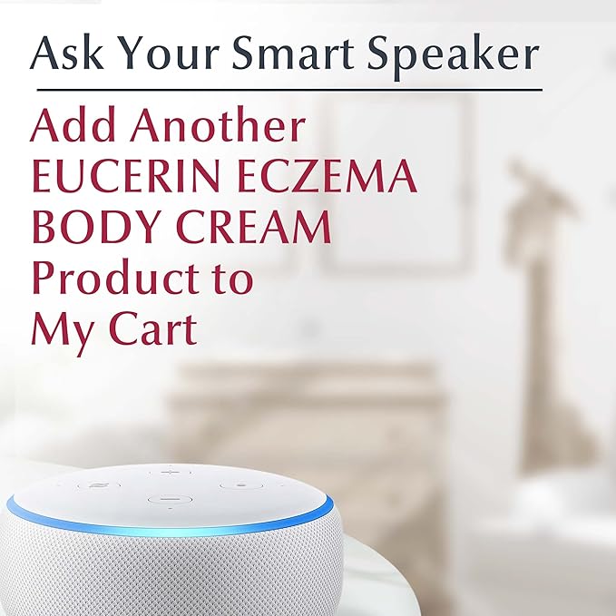 Eucerin Eczema Relief Body Cream, Eczema Cream with Colloidal Oatmeal, Ceramide-3 and Licorice Root Extract, 14 Oz Tube