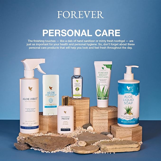 Forever Living - Aloe Ever-Shield - Aluminum-Free Deodorant with Soothing Aloe for Sensitive Skin - 3.25 oz Stick (Pack of 2)