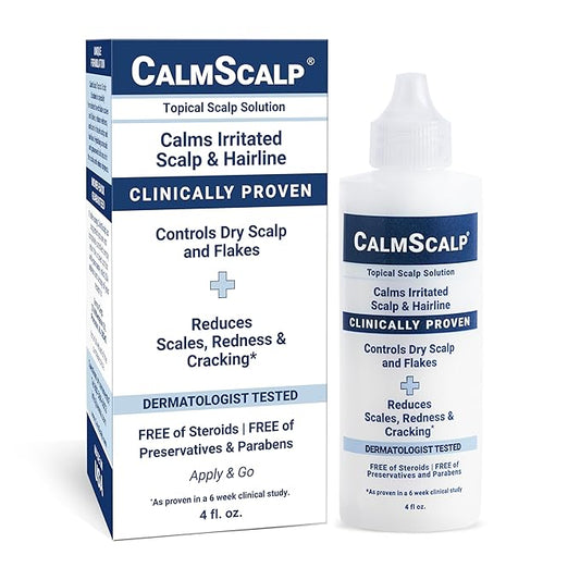 Scalp Serum | Scalp Itch Relief | Scalp Treatment | Exfoliates Scales and Flakes | Clinically Proven | Made in USA | 4 oz
