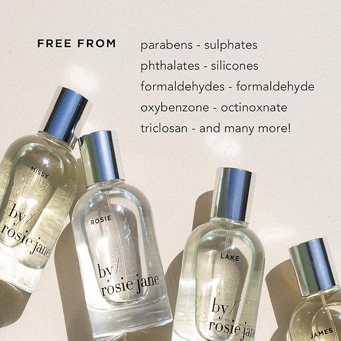 By Rosie Jane Everyday Body Oil (Dulce Fragrance) - Vanilla, Hinoki Wood & Nude Musk Scented Body Care with Sunflower, Olive & Rosehip Seed Oil to Hydrate and Nourish Dry Skin (5 fl oz)