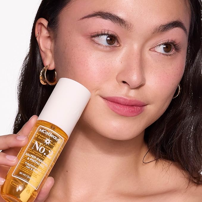 MCoBeauty Fragrance Mist No. 1 Black Plum & Vanilla, Lightly Fruit Scent with Warm Floral Notes for Day or Night, Vegan, Cruelty Free